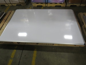 lot 63 image: FORAY Magnetic Dry-Erase Board with Aluminum Frame, 48 X 72