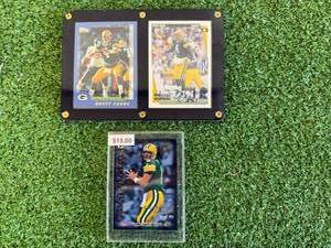 lot 232 image: Brett Favre Cards