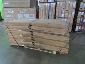 Pallet of 9 Heavy Duty Gaylord Boxes