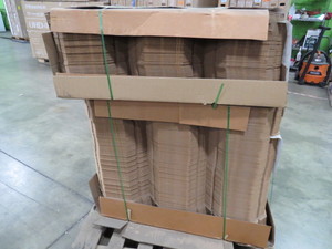 lot 28 image: Pallet of 10 x6 x 34 Shipping Boxes
