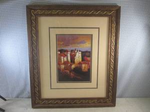 lot 11 image: (A-4) Framed Max Hayslette Curemon...