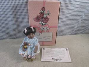 lot 40 image: (CS) Melissa McCrory Porcelain Doll...