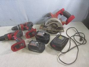 lot 84 image: (BS) Skil 18V 5 12 Circular Saw a...