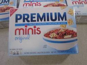 lot 108 image: (C-1) 10 Boxes of Premium Saltine C...