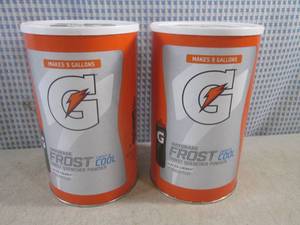 lot 113 image: (B-4) 2 Gatorade Frost Glacier Cher...