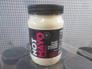 lot 168 image: (B-1) 12 Jars of Not Mayo Original ...