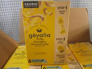lot 169 image: (C-1) 12 Boxes of Keurig Gevalia Fr...