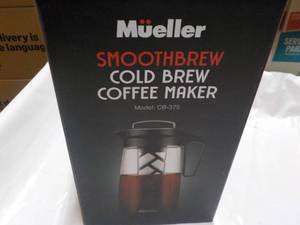 lot 8 image: Mueller Cold Brew Coffee Maker...