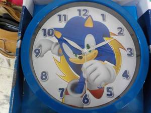 Sonic the Hedgehog Wall Clock...