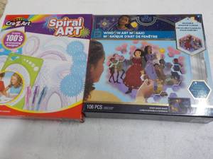 lot 23 image: Spiral Art and Puzzle...