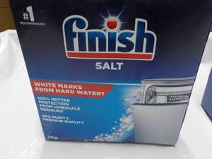 lot 49 image: 2 kg Finish Dishwasher Salt...