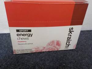 lot 67 image: Skarich Sport Energy Chews - Raspbe...