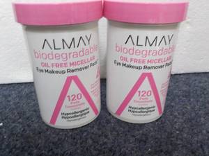 lot 78 image: 2 Almay Eye Makeup Remover Pads 12...