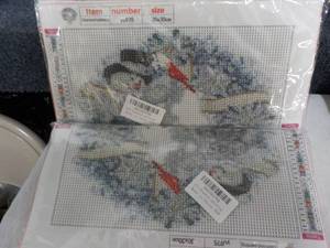 lot 100 image: 2 Diamond Painting Kits...