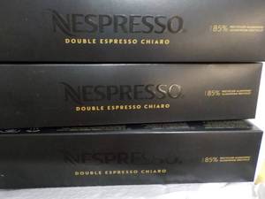 lot 175 image: 3 boxes Nespresso Double Espresso C...