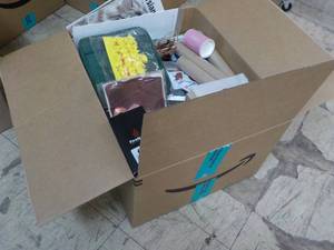 lot 196 image: Large Box of New Amazon Overstock...