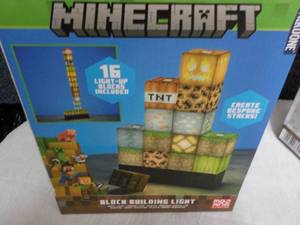 lot 203 image: Minecraft Block Building Light...