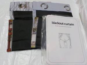 lot 223 image: Blackout Curtains 21 x 45...