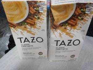 lot 235 image: 2 Tazo Black Tea...