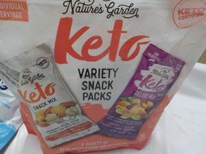 lot 238 image: Natures Garden KETO Variety Snack ...
