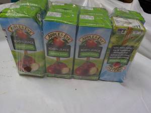 lot 239 image: 8 pack Apple Juice...