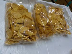lot 241 image: 3 Bags 2 lbs. each Tortilla Chips...