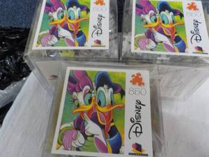 lot 253 image: 3 Disney 850 piece Puzzles...