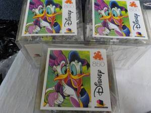 lot 254 image: 3 Disney 850 piece Puzzles...