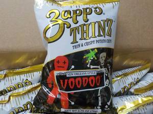 lot 267 image: Case of Zapps Thinz Potato Chip...