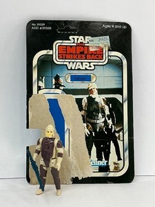 lot 35 image: Star Wars Empire Strikes Back Action Figure Dengar with Weapon and Cardback