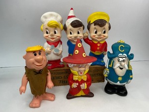 lot 46 image: Vintage Product Mascots & Barney