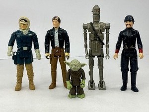 lot 90 image: 1980 Star Wars Action Figure Lot