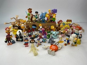 lot 97 image: Huge Vintage PVC Toy Lot