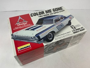 lot 123 image: Lindberg Model Color Me Gone 1964 Dodge 330 Super Stock - Sealed