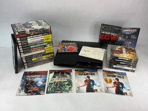 lot 129 image: Sony PlayStation 3 with Games - Untested