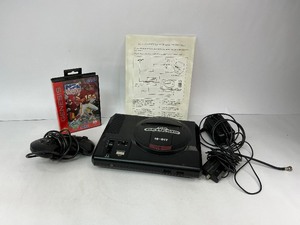 lot 130 image: Sega Genesis Gaming Console with NFL Football 94 Starring Joe Montana - Untested