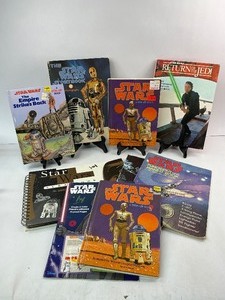 lot 134 image: Star Wars Book Lot