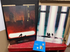 lot 222 image: Two Star Wars Metal Poster Displates new in box - Revenge of the Sith & The Phantom Menace
