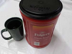 lot 32 image: Folgers Classic Roast Ground Coffee...