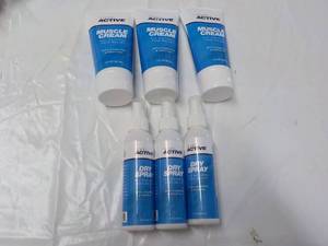 lot 43 image: 3 each Kuribl Muscle Cream and Dry ...