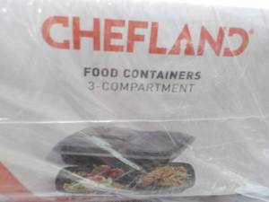 lot 54 image: Chefland 20 pack Food Containers...