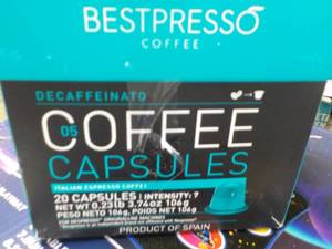 lot 91 image: Bestpresso Coffee Capsules...