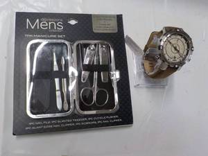 lot 103 image: Timex Watch and Manicure Set...