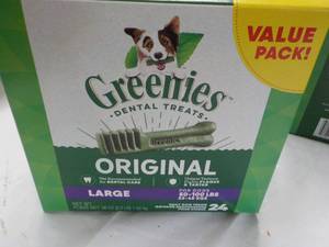lot 115 image: Greenies Dog Dental Treats- value p...