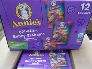 lot 119 image: 4 Boxes  Annies Organic 12 pouches...