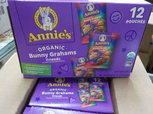 lot 121 image: 4 Boxes  Annies Organic 12 pouches...