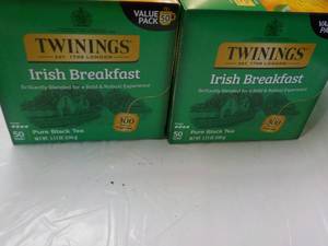 lot 150 image: 2 Twinings Value Pack Irish Breakf...
