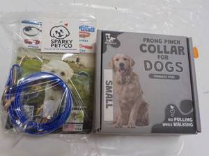 lot 155 image: Prong Pitch Stainless Steel Collar ...