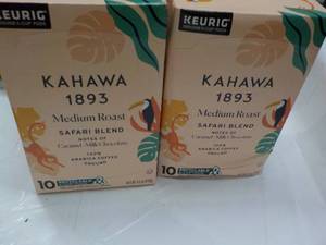 lot 168 image: 2 Keurig Kahawa 1893 Medium Roast S...