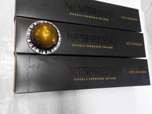 lot 195 image: 3 Boxes Nespresso Double Espresso C...